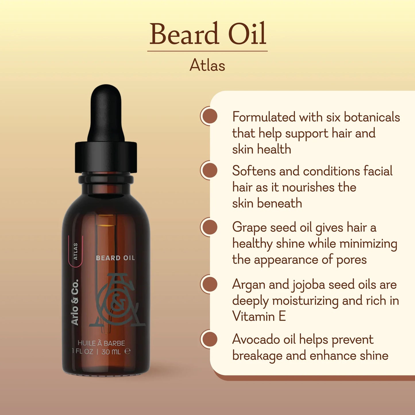 Atlas Beard Oil - Veronica’s Playhouse