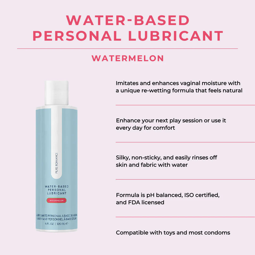 Water -Based Personal Lubricant -Watermelon