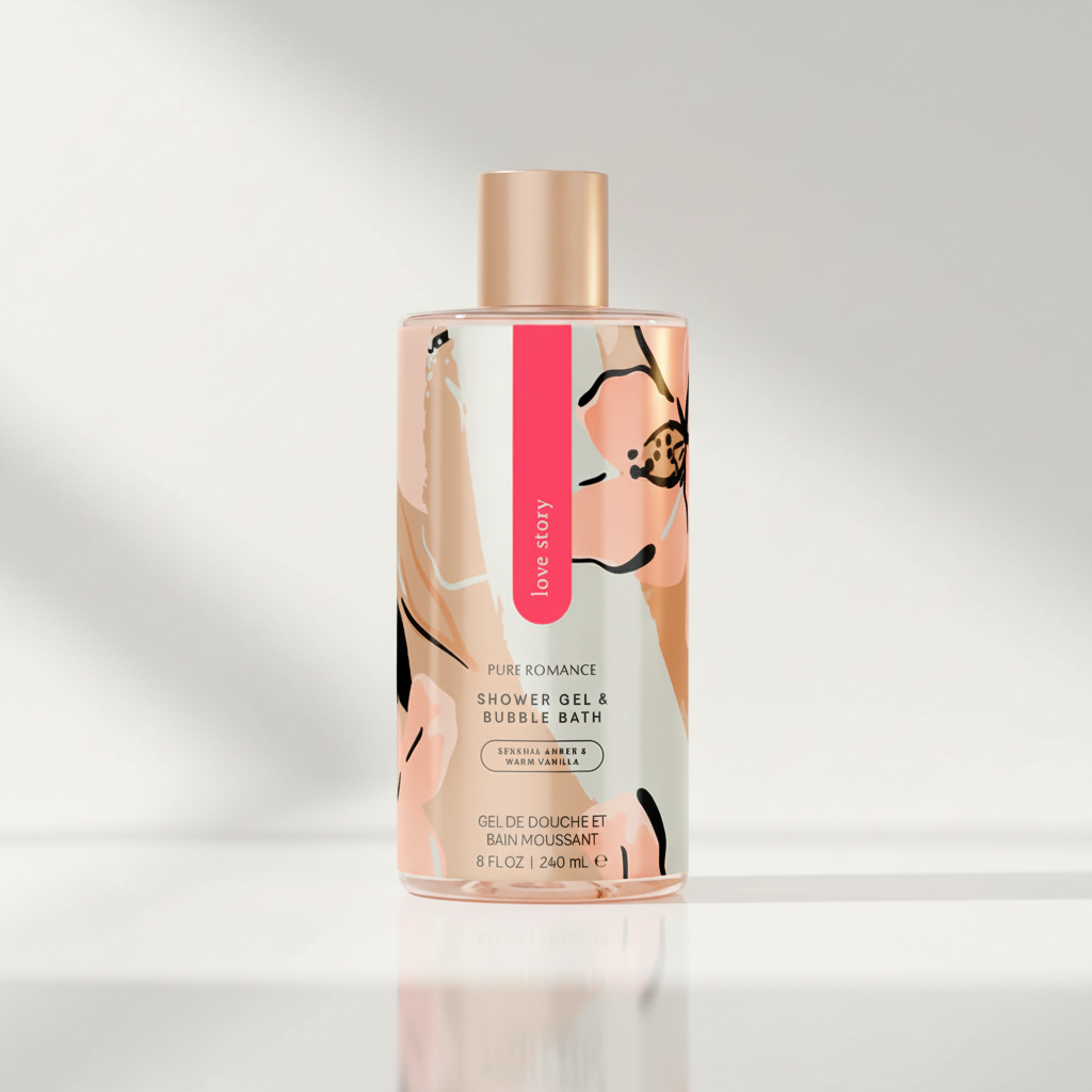 Shower Gel & Bubble Bath - Love Story