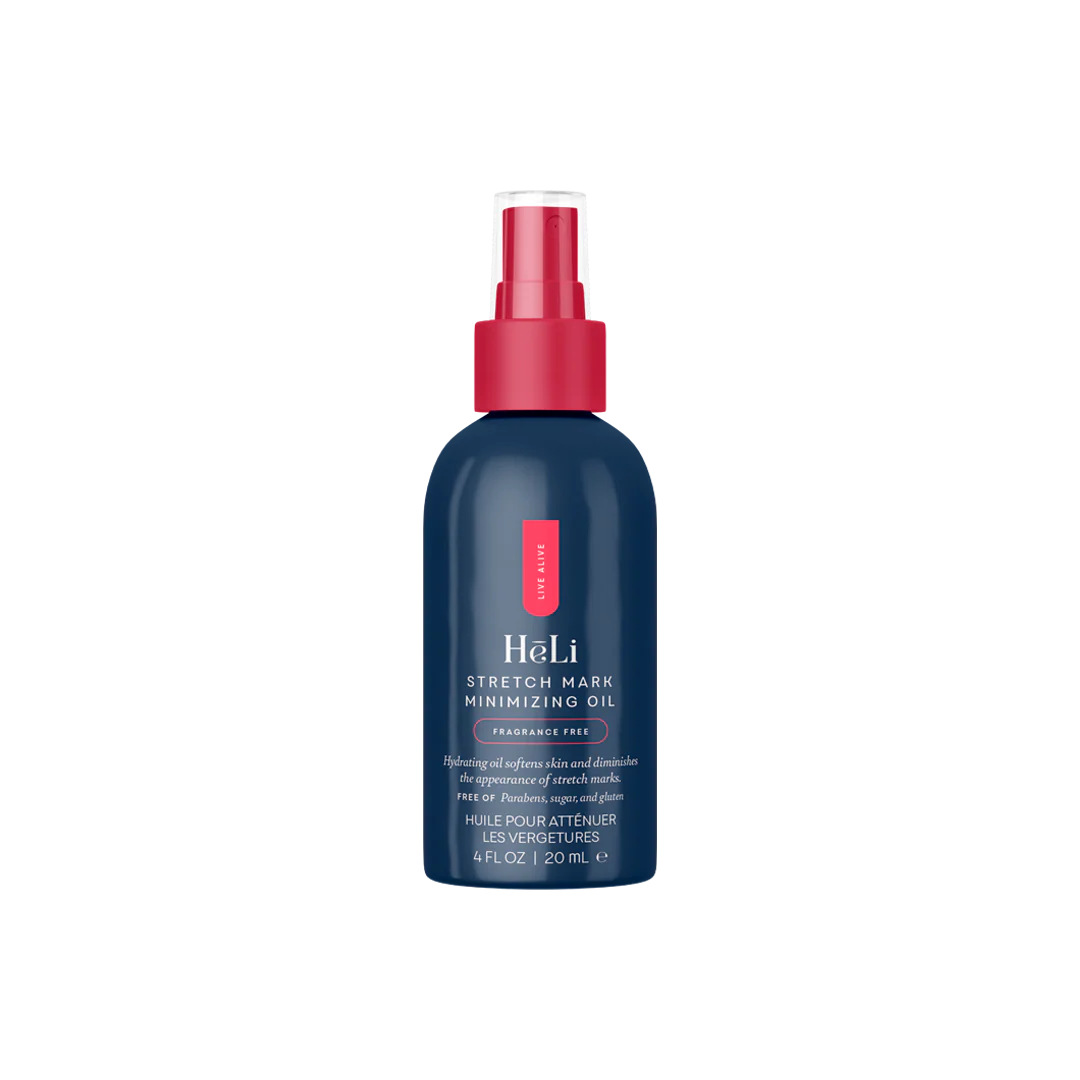 HeLi-Stretch Mark Minimizing Oil
