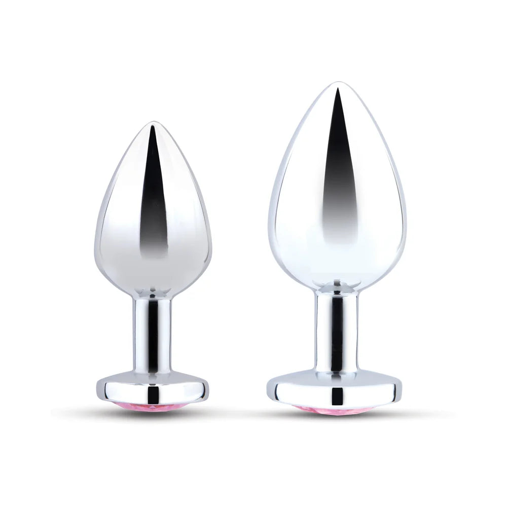 B-Vibe Jewel Metal Training Plug Set Nalpac