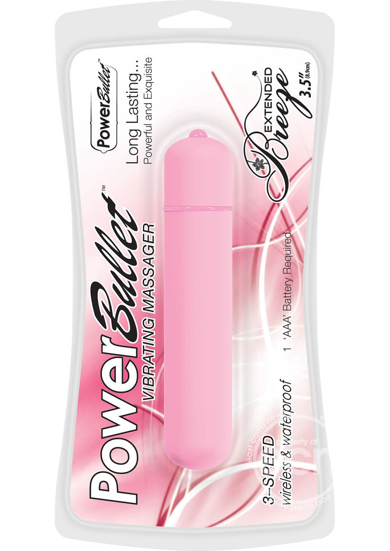 PowerBullet Extended Breeze Vibrating Bullet - Pink Veronica’s Playhouse