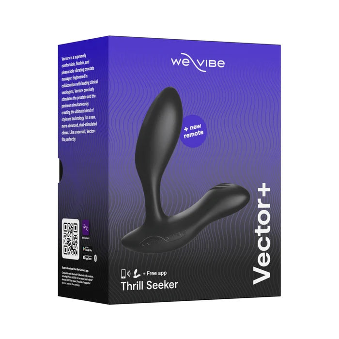 We Vibe Vector + Rechargeable Prostate Massager with Remote Control Nalpac
